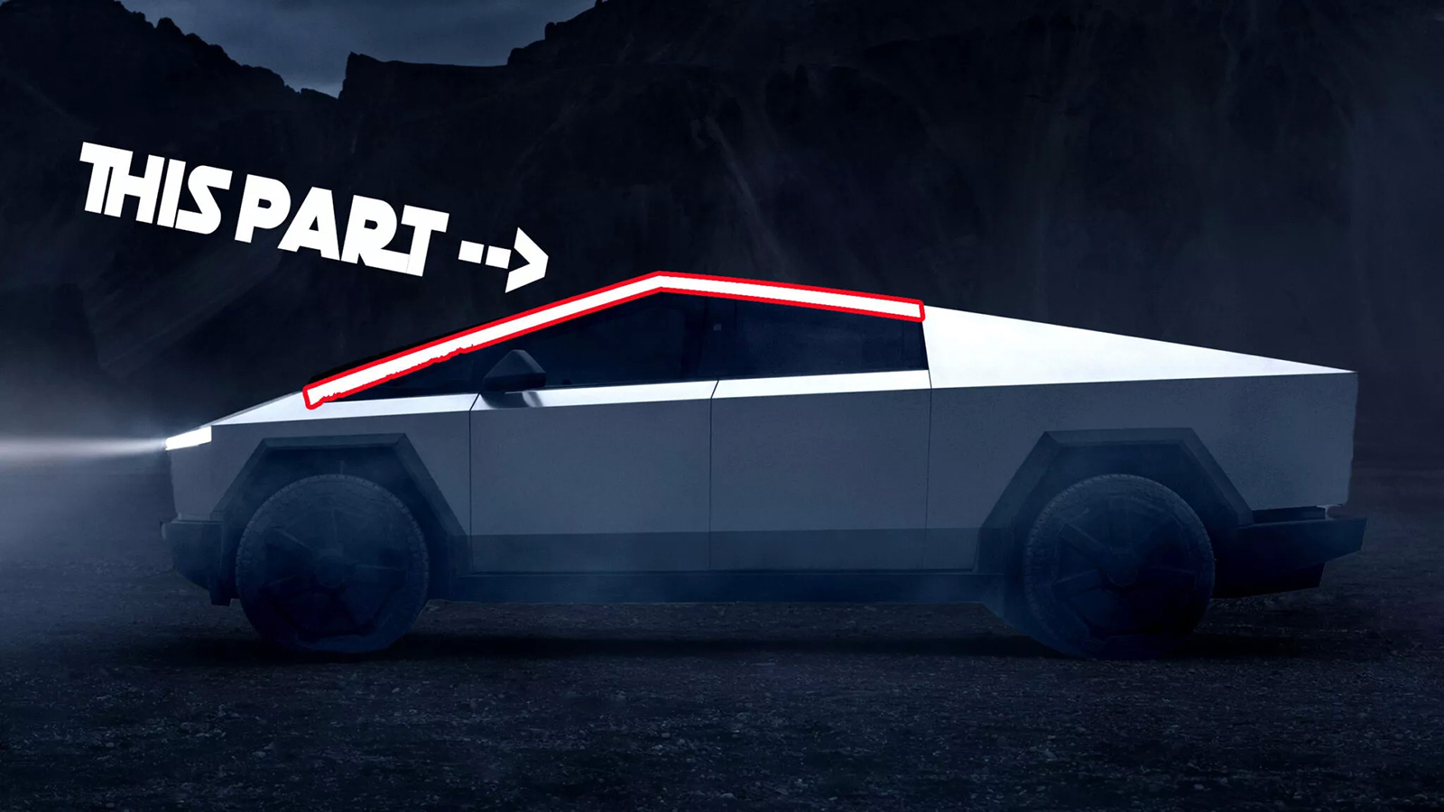 Το κομμάτι που υπάρχει κίνδυνος να ξεκολλήσει.